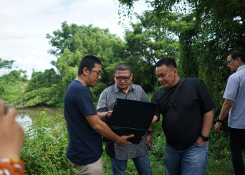 Munafri Arifuddin Tinjau Lokasi Pembangunan Stadion, Luas Area Capai 5 Hektar