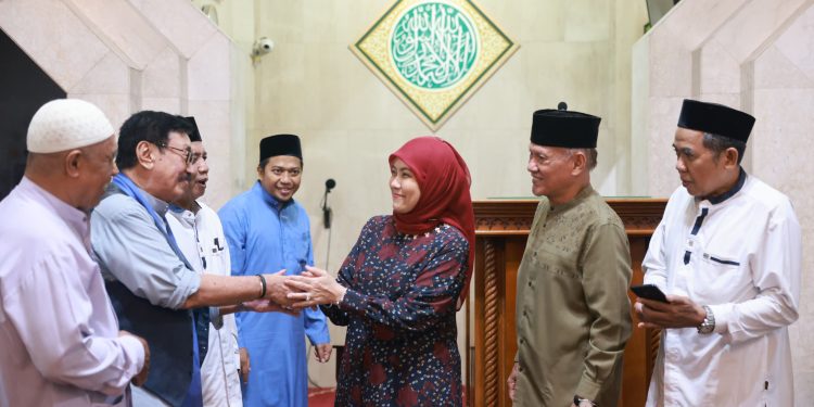 Wakil Wali Kota Makassar Buka Puasa Bersama Jamaah Masjid Babussalam, Tekankan Pentingnya Nilai Toleransi