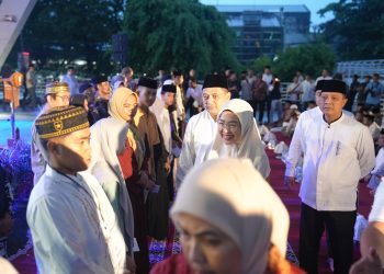 Digelar Pemkot Makassar, Melinda Aksa Hadiri Buka Bersama Anak Panti Asuhan dan BKMT