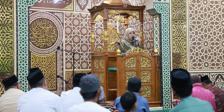 Wakil Wali Kota Makassar, Aliyah Mustika Ilham, Safari Ramadan dan Tarawih Bersama di Masjid Nurul Ittihaad