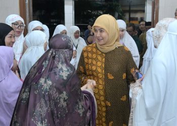 Hangatkan Silaturahmi, Wakil Wali Kota Makassar Laksanakan Tarawih di Masjid Besar Nurul Hijrah