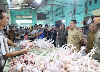 Wali Kota Makassar Tinjau Stabilitas Harga Pangan di Pasar Tradisional dan Ritel Modern Jelang Idulfitri