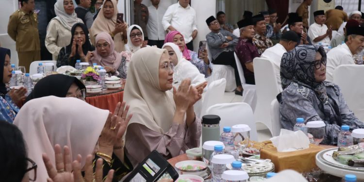 Melinda Aksa Hadiri Buka Puasa Bersama Wali Kota, Forkopimda dan Purna Bakti ASN Makassar