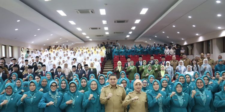 Wali Kota Makassar Munafri Lantik Pengurus TP PKK, Dekranasda, dan Pokja Bunda PAUD Masa Bakti 2025-2030