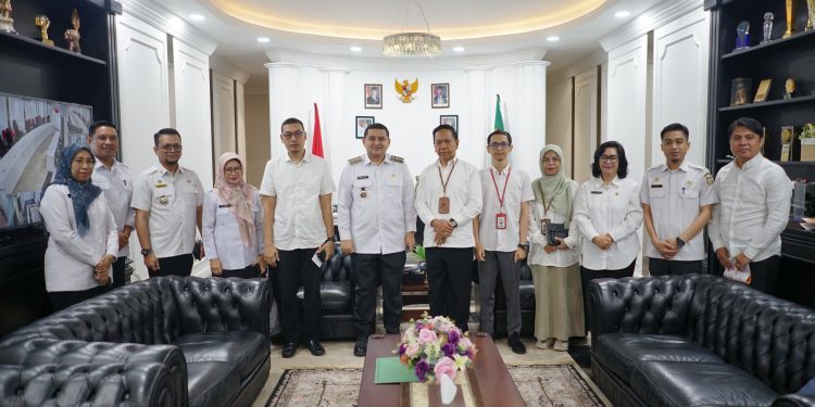 Wali Kota Munafri Bersama Kepala BPS Makassar Bahas Pembangunan Berbasis Data