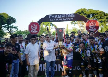Wali Kota Munafri Hadiri Final Liga Mulia Ramadan 2025 dan Serahkan Trofi Juara