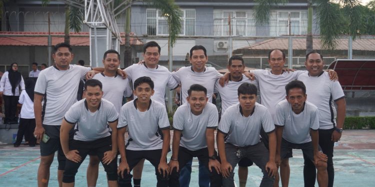 Tunjukkan Semangat Juang dan Kekompakan, Lapas Maros Meriahkan Lomba Olahraga HBP ke-61