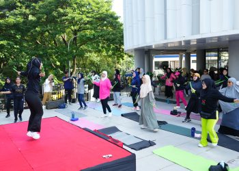 Melinda Aksa Pimpin Kegiatan Healthy Pound Fit Fun Bersama Tiga Organisasi Perempuan Kota Makassar