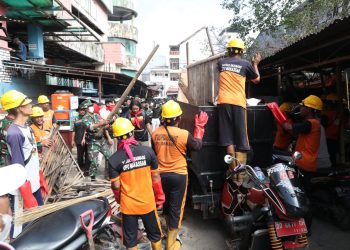 Warga Apresiasi Karya Bakti Kodim 1408/ Makassar, Pasar Terong Kini Lebih Bersih dan Tertata