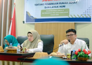 TP PKK Kota Makassar Gelar Sosialisasi Pembinaan Rumah Sehat dan Layak Huni di Kecamatan Tamalanrea