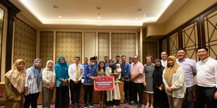 Kolaborasi Pemkot Makassar dan Hotel MYKO, Beri Bantuan Makan Bergizi Gratis Tiga Bulan Untuk Anak Stunting dan Ibu Hamil