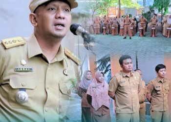 Camat Tamalanrea pimpin Apel Pagi, Tekankan Semangat Kerja Sama dan Pelayanan Publik yang Berkualitas