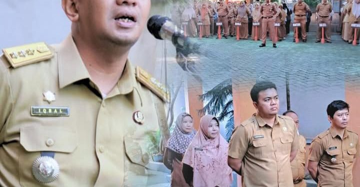 Camat Tamalanrea pimpin Apel Pagi, Tekankan Semangat Kerja Sama dan Pelayanan Publik yang Berkualitas