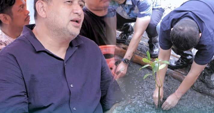 Camat Tamalanrea hadiri penanaman Mangrove di Kelurahan Untia