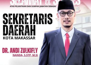 Pemerintah Kecamatan Tamalanrea mengucapkan selamat atas Pelantikan Sekda Kota Makassar