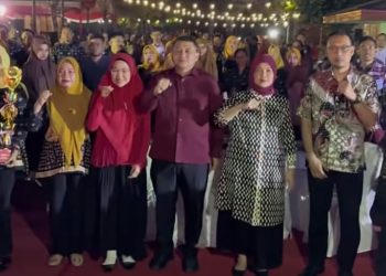 Kepala Dinas PU Kota Makassar Menghadiri Malam Pesta Rakyat Dalam Rangka Perayaan HUT RI Ke-80