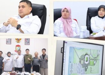 Kadis PU Kota Makassar, Zuhalesi Zubir Mendampingi Wali Kota Makassar, Munafri Arifuddin Menerima Audiensi China Camc Engineering CO, Ltd Terkait Pembangunan Stadion Untia di Ruang Rapat Wali Kota Makassar
