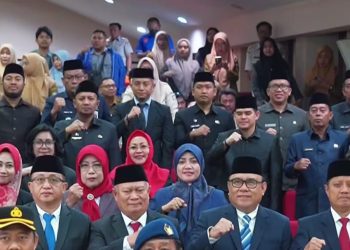 Kepala Dinas Pekerjaan Umum (PU) Kota Makassar, Zuhaelsi Zubir, Turut Hadir Dalam Pelantikan Dan Pengambilan Sumpah Jabatan Sembilan Pejabat Eselon II