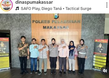 Dinas PU Makassar Dan Polres Pelabuhan Bahas Koordinasi Pembangunan Stadion Untia