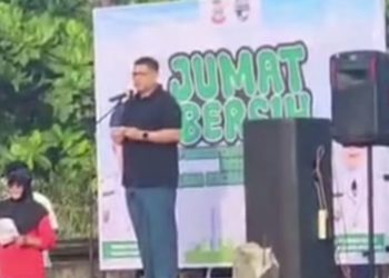 Wali Kota Makassar Pimpin Kerja Bakti Bersihkan Kanal Bitoa Borong