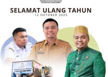 Ulang Tahun Sekcam Tamalanrea,Andi Akhdar Darwin Didoakan Sehat dan Sukses Selalu