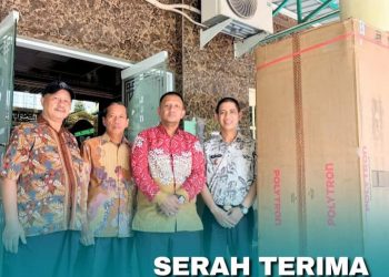 Wali Kota Makassar Sumbang Dua Unit AC untuk Masjid Jabal Nur Bontoa