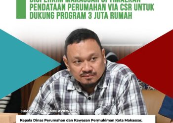 Dinas Perumahan Makassar Perkuat Sinergi untuk Wujudkan Rumah Layak Bagi Warga