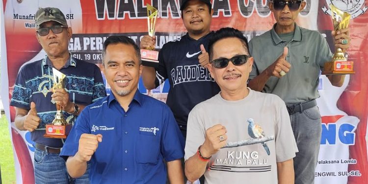 Kicau Hebat Guncang Makassar! Kadispar Dukung Lomba Suara Alam Burung Perkutut Wali Kota Cup III
