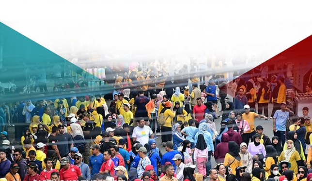 DISPERKIM MAKASSAR PUKAU RIBUAN ASN DI JALAN SEHAT KORPRI — TAMPIL PALING SOLID & ENERGI DI HUT KOTA