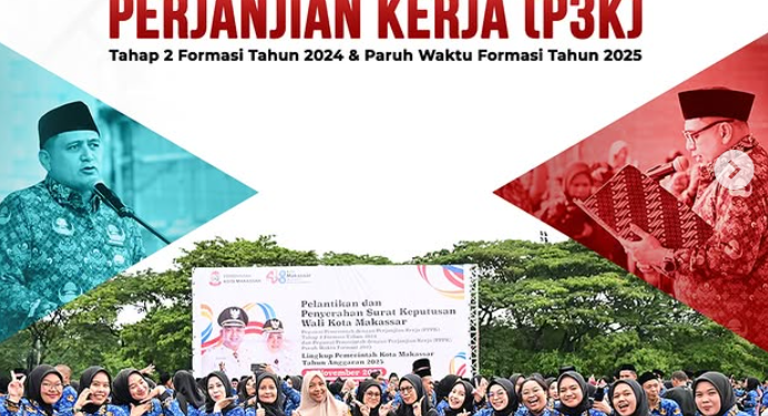 Disperkim Makassar Cetak Sejarah: 20 PPPK Resmi Dilantik, Formasi Terbanyak Tetap Mengabdi di Disperkim