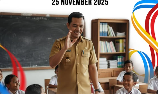Disperkim Makassar Semarakkan Hari Guru Nasional: Dedikasi Pendidik Jadi Sumber Cahaya Bangsa