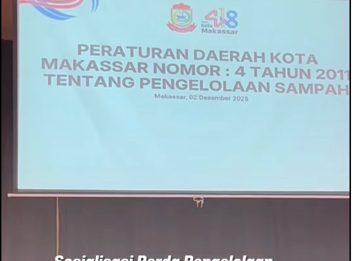 Kadisperkim Makassar Tegaskan Pengelolaan Sampah Harus Berbasis Perda