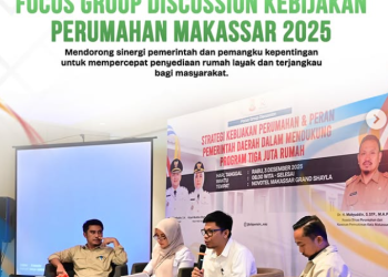 Disperkim Makassar Gaspol Wujudkan Rumah Terjangkau 2025: Sinergi Pemerintah–Swasta Dibangun Lewat FGD Kebijakan Perumahan