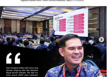 Refleksi Akhir Tahun, Kecamatan Panakkukang Tegaskan Komitmen Tata Kelola Pemerintahan Bersih