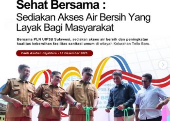 Program Sehat Bersama Hadir di Panakkukang, Akses Air Bersih Kini Nyata untuk Warga
