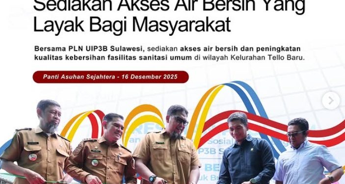 Program Sehat Bersama Hadir di Panakkukang, Akses Air Bersih Kini Nyata untuk Warga