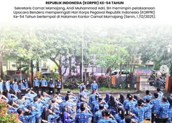 HUT KORPRI ke-54, Kecamatan Mamajang Tegaskan ASN Solid dan Siap Melayani