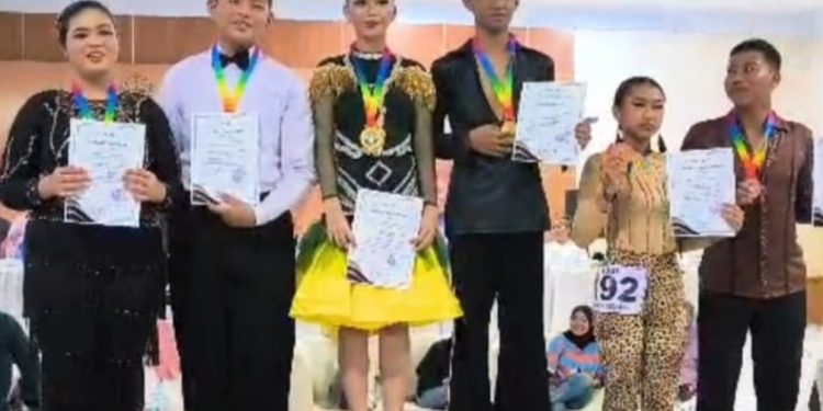 SMPN 47 Makassar Menggebrak Sulsel, Dancesport Pelajar Raih Juara 1 Pra Porprov