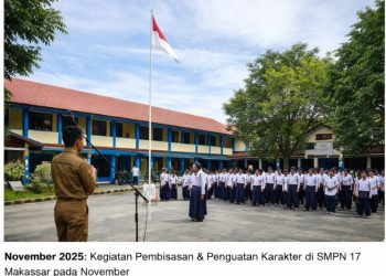SMP NEGERI 17 MAKASSAR PERKUAT KARAKTER & KEBERSAMAAN