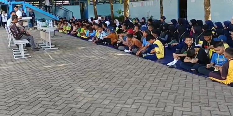 SMP Negeri 54 Makassar Bergerak Cepat di Awal Semester, Disiplin Jadi Pondasi