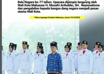 Biringkanaya Tampil Tegak di Hari Bela Negara ke-77, ASN Ditegaskan Jadi Garda Terdepan Nasionalisme