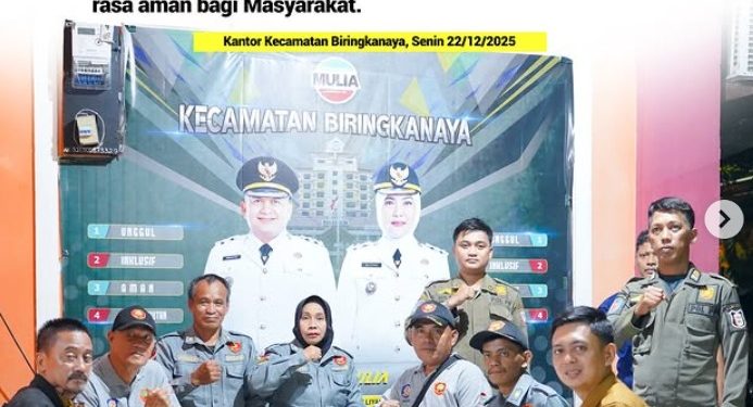 POSKO KEAMANAN AKTIF 24 JAM, BIRINGKANAYA KIRIM SINYAL KUAT: WARGA HARUS AMAN!
